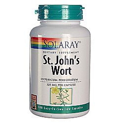 Solaray St. John's Wort - 325 mg - 180 Capsules