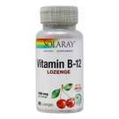 Vitamin B-12 2000 mcg - 90 Sublingual Lozenges Yeast Free by Solaray