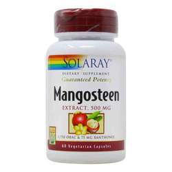 Solaray Mangosteen Extract - 60 Vegetarian Capsules