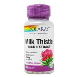 Solaray Milk Thistle Extract - 175 mg - 60 VegCaps
