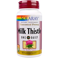 Solaray Milk Thistle One Daily - 460 mg - 60 VCapsules
