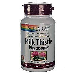 Solaray Milk Thistle Phytosome - 200 mg - 30 Capsules
