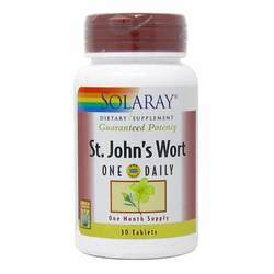Solaray St. John's Wort One Daily - 30 Tablets