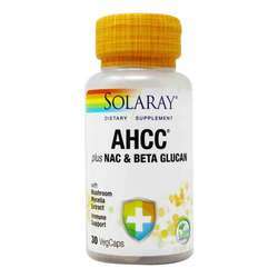 Solaray AHCC加NAC和Beta Glucan -30 Vegcaps