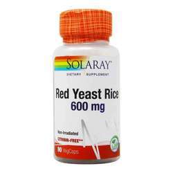 Solaray Red Yeast Rice - 600 mg - 90 VegCaps