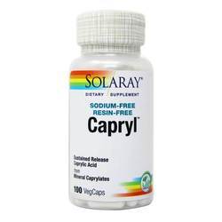 Solaray Capryl Sodium Resin Free - 100 Vegetarian Capsules
