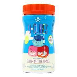 Solgar U -Cubes儿童钙与D3 Gummies -60 Gummies