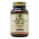 Alpha Lipoic Acid 600 mg - 50 Tablets Yeast Free by Solgar