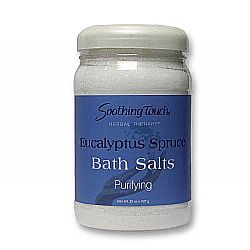 Soothing Touch Bath Salts, Eucalyptus Spruce - 32 oz