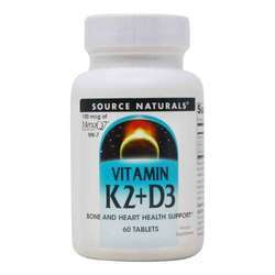 Source Naturals Vitamin K2 - 60 Tablets