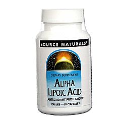 Source Naturals Alpha Lipoic Acid - 300 mg - 60 Capsules