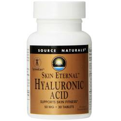 Source Naturals Skin Eternal Hyaluronic Acid - 50 mg - 30 Tablets