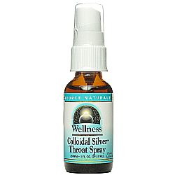 Source Naturals Wellness Colloidal Silver Throat Spray