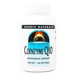 Source Naturals Coenzyme Q10 200mg - 60 Softgel