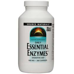 Source Naturals Essential Enzymes  - 500 mg - 360 Capsules