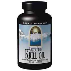 Source Naturals ArcticPure Krill Oil - 500 mg - 120 Softgels