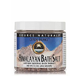 Source Naturals Crystal Balance Himalayan Bath Salt - 16 oz