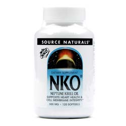 Source Naturals NKO Neptune Krill Oil - 500 mg - 120 Softgels