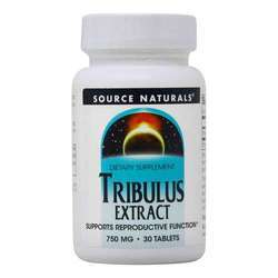 Source Naturals Tribulus - 750 mg - 30 Tablets