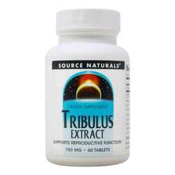 Source Naturals Tribulus - 750 mg - 60 Tablets