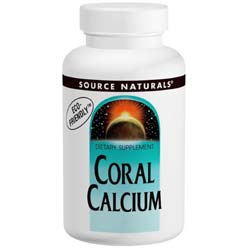 Source Naturals Coral Calcium 600 mg - 120 Capsules