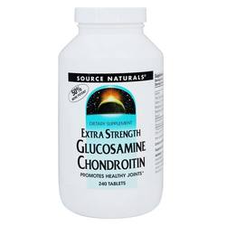 Source Naturals Glucosamine Chondroitin Extra Strength - 240 Tablets