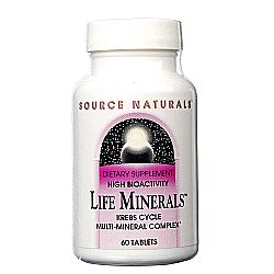 Source Naturals Life Minerals - 60 Tablets
