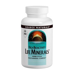 Source Naturals Life Minerals- No Iron - 120 Tablets