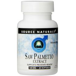 Source Naturals Saw Palmetto Extract 160 mg - 60 Gels