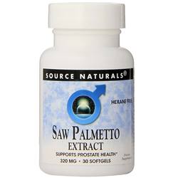 Source Naturals Saw Palmetto Extract 320 mg - 30 Gels