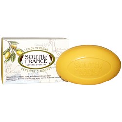法国南部的法国研磨椭圆形肥皂，柠檬马鞭草- 6盎司