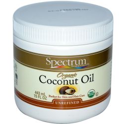 Spectrum Essentials Organic Unrefined Coconut Oil - 15 fl oz