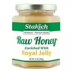 Stakich Royal Jelly富含生蜂蜜-12盎司（340 g）