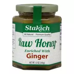 Stakich Ginger富集生蜂蜜-12盎司（340 g）