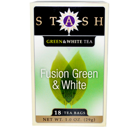 Stash Tea Fusion, Green & White Tea - 18 Bags