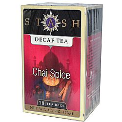 Stash Tea Decaf Tea, Chai Spice - 18 Bags