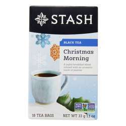 Stash Tea Black Tea, Christmas Morning - 18 Bags