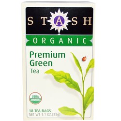 Stash Tea Green Tea, Organic - 18 Bags