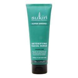 Sukin Super Greens Detoxify Facial Scrub - 4.23 fl oz (125 ml)