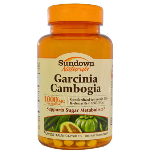 Sundown Naturals Garcinia Cambogia - 1,000 mg - 90 ...