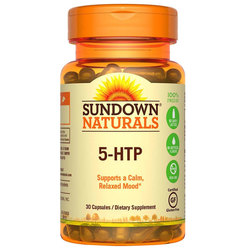日落自然5 -HTP -200 mg -30胶囊