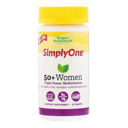 超级营养简单，50多个女性-30片