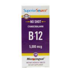 Superior Source No Shot B12 Cyanocobalamin