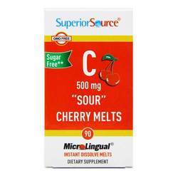 Superior Source C 500 mg Sour Cherry Melts