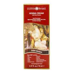 Surya Brasil Henna Cream, Dark Brown - 2.3 fl oz