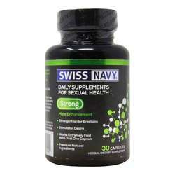 Swiss Navy Strong - 30 Capsules