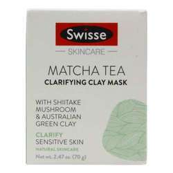 Swisse Matcha Tea Clarifying Clay Mask - 2.47 oz (70 g)