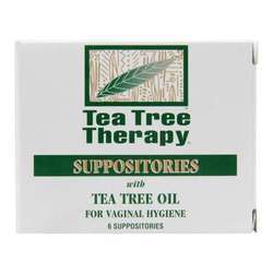 Tea Tree Therapy Tea Tree Suppositories - 6 Suppositories