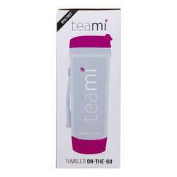 Teami Tumbler on the Go，紫色- 20 fl oz (600 ml)