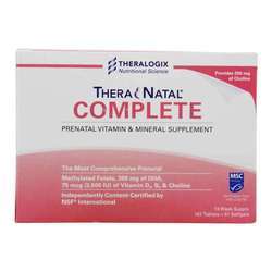 Theralogix TheraNatal Complete - 13 Week Supply - 182 tablets 91 Softgels